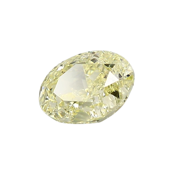 1.01 Carat YELLOW VS2 Oval Natural Diamond