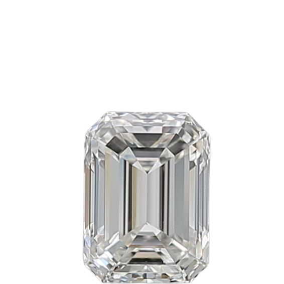 0.5 Carat H VS2 Emerald Natural Diamond