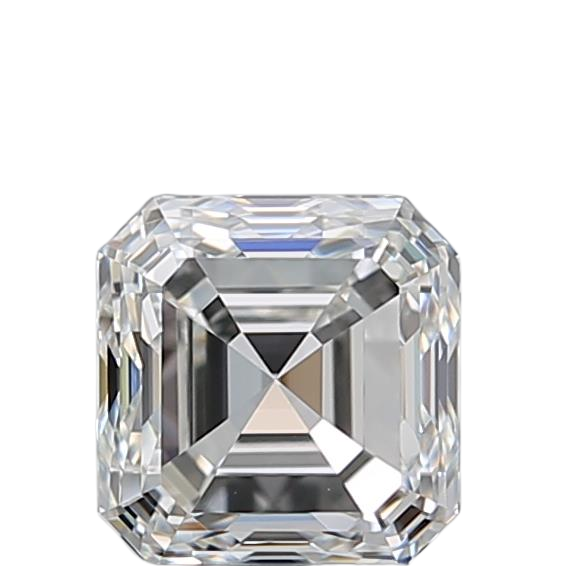 0.7 Carat H VVS2 Asscher Natural Diamond