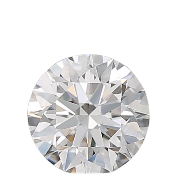 0.51 Carat H SI1 Round Natural Diamond