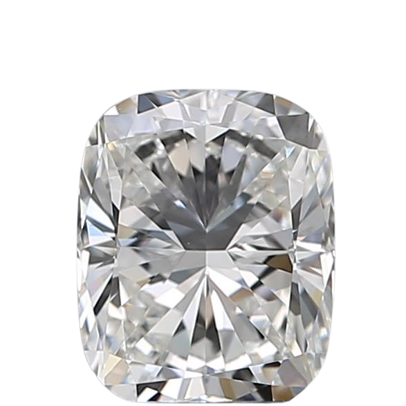 0.7 Carat F VVS2 Elongated Cushion Natural Diamond