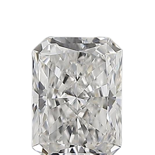 0.51 Carat F VS2 Radiant Natural Diamond
