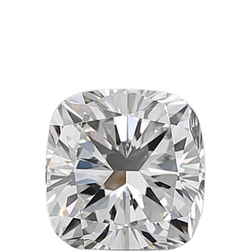 0.51 Carat F VS2 Cushion Natural Diamond