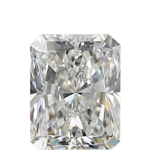 0.7 Carat H VVS2 Radiant Natural Diamond