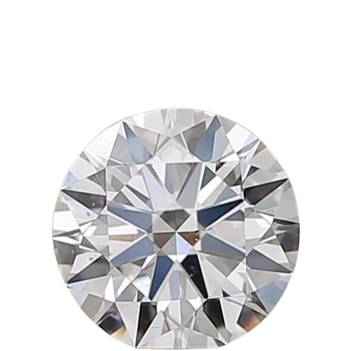 0.5 Carat E VS2 Round Natural Diamond