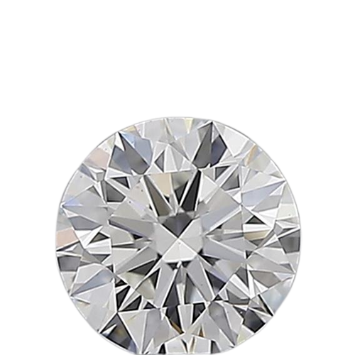 0.51 Carat F VS1 Round Natural Diamond