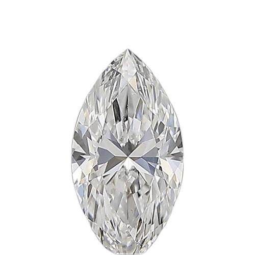 0.5 Carat E SI1 Marquise Natural Diamond