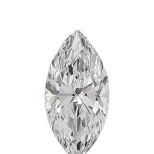 0.51 Carat D SI1 Marquise Natural Diamond