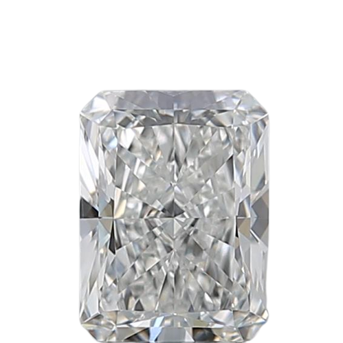 0.53 Carat F VS2 Radiant Natural Diamond