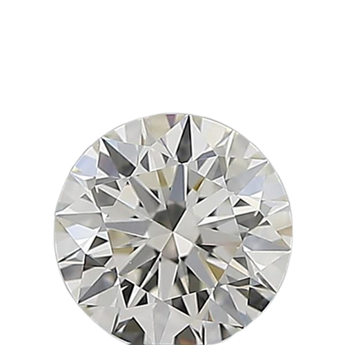 0.6 Carat J SI1 Round Natural Diamond