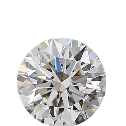 0.53 Carat I SI1 Round Natural Diamond