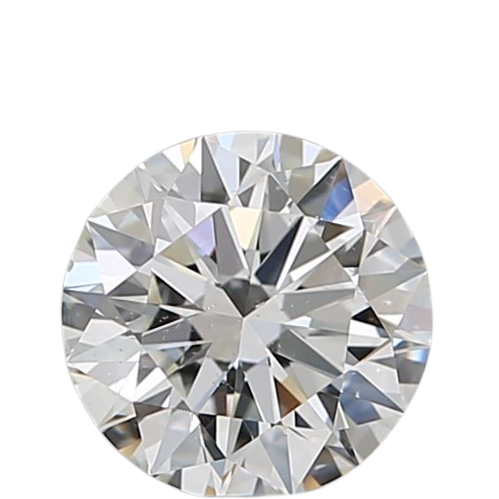 0.6 Carat H SI1 Round Natural Diamond