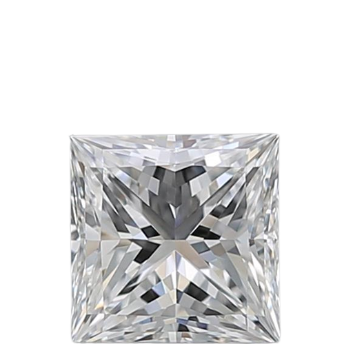 0.52 Carat F VS2 Princess Natural Diamond