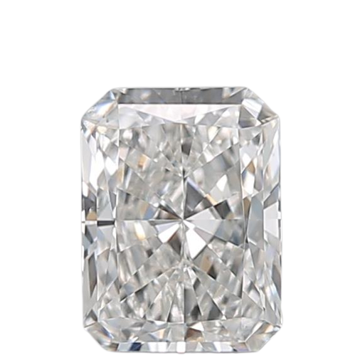 0.51 Carat F VS2 Radiant Natural Diamond
