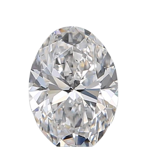 0.5 Carat E SI1 Oval Natural Diamond