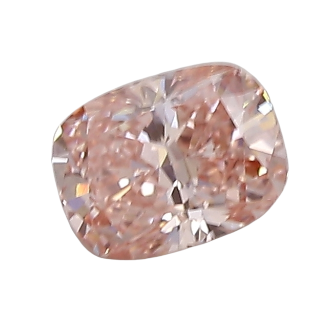 0.73 Carat PINK VVS2 Elongated Cushion Lab Diamond