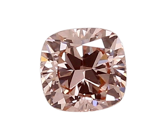0.97 Carat PINK VS1 Cushion Lab Diamond