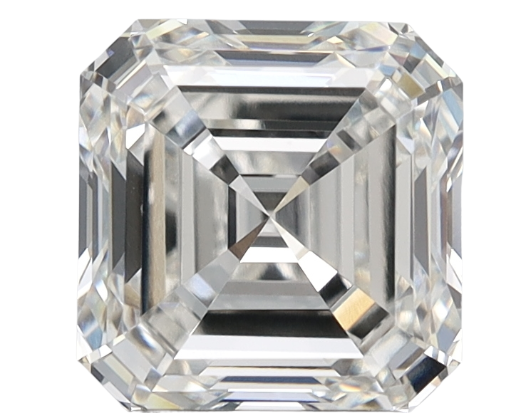3.04 Carat F VVS2 Asscher Lab Diamond