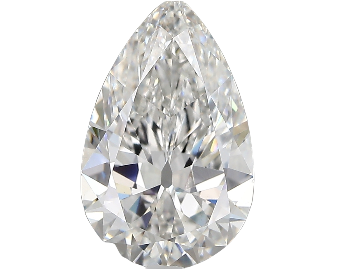 3.11 Carat F VVS2 Pear Lab Diamond