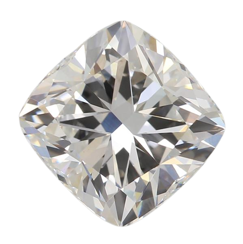 3.08 Carat F VVS2 Cushion Lab Diamond