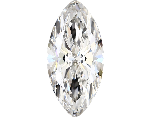4.33 Carat F VVS2 Marquise Lab Diamond