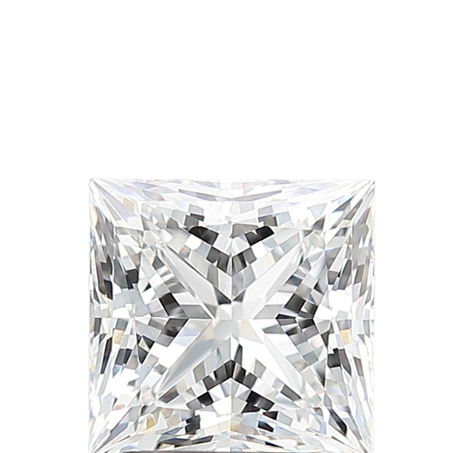 3.09 Carat F VVS2 Princess Lab Diamond