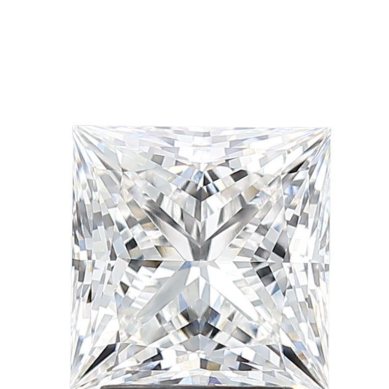 3.03 Carat F VVS2 Princess Lab Diamond