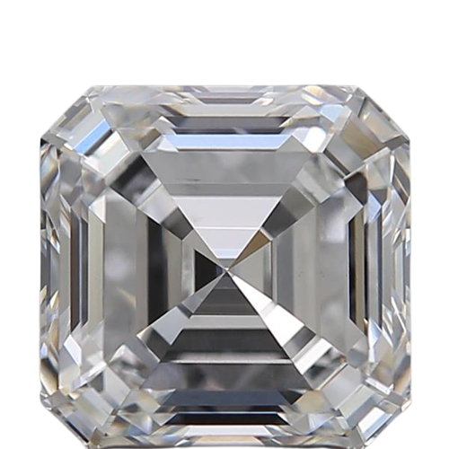 3.09 Carat D VVS2 Asscher Lab Diamond