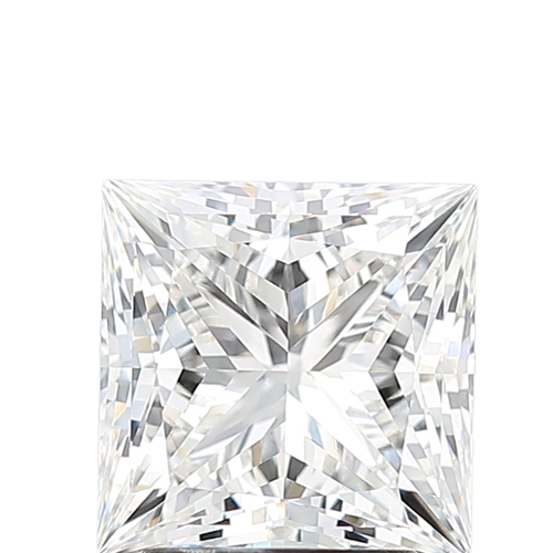 3.09 Carat F VVS2 Princess Lab Diamond