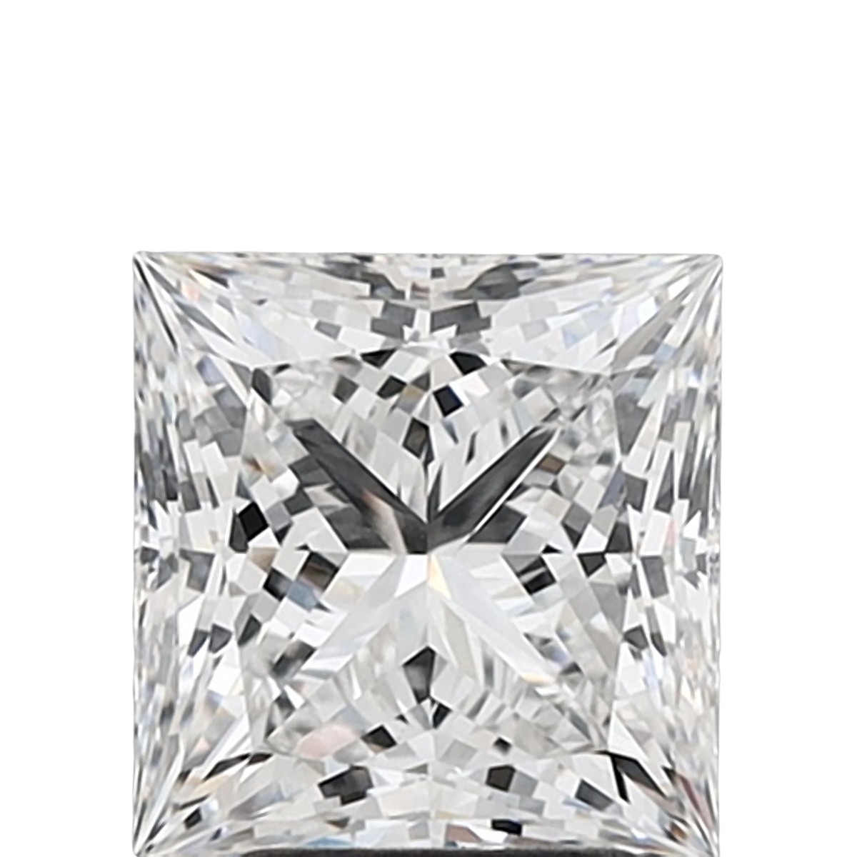 3.08 Carat E VVS2 Princess Lab Diamond