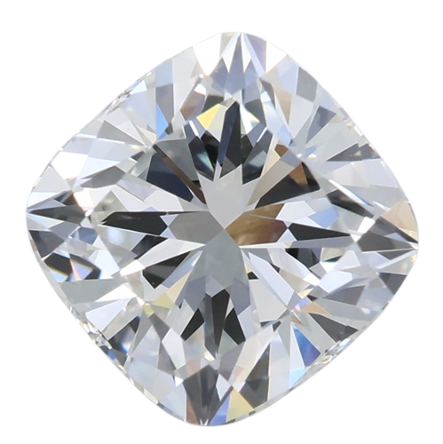 3.02 Carat F VVS2 Cushion Lab Diamond