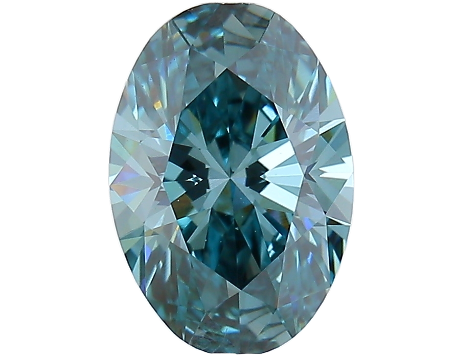 1.11 Carat BLUE VS1 Oval Lab Diamond