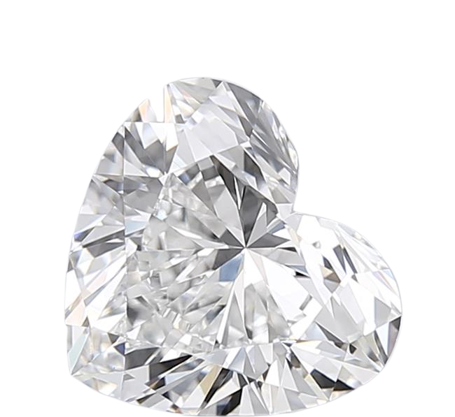 3.06 Carat D VVS2 Heart Lab Diamond