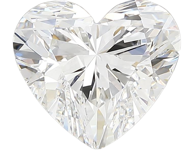 3 Carat E VVS2 Heart Lab Diamond