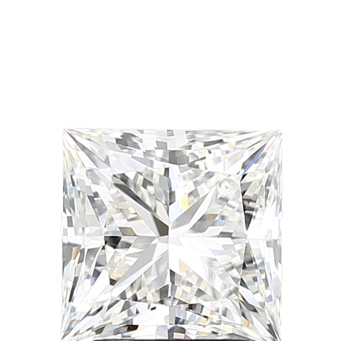 3.01 Carat F VVS2 Princess Lab Diamond