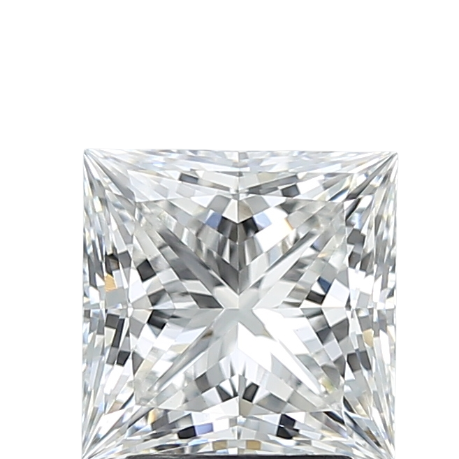 3.02 Carat F VVS2 Princess Lab Diamond