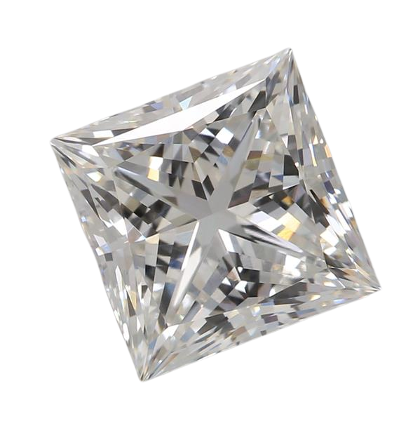 3.06 Carat E VVS2 Princess Lab Diamond