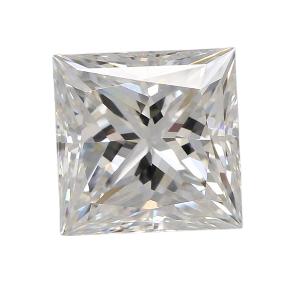3.05 Carat E VVS2 Princess Lab Diamond