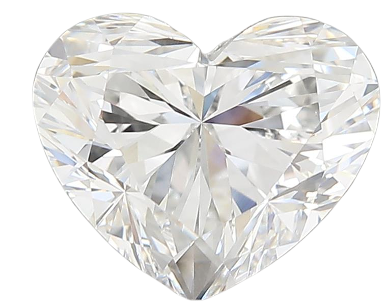 3.07 Carat E VVS2 Heart Lab Diamond