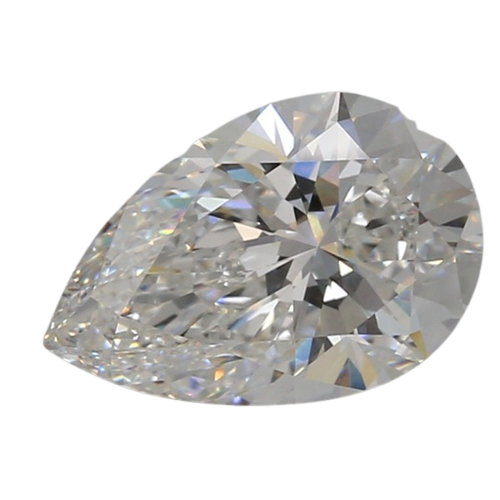3.09 Carat E VVS2 Pear Lab Diamond