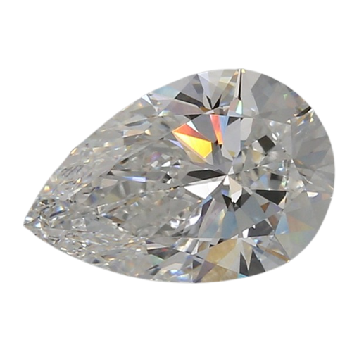 3.02 Carat E VVS2 Pear Lab Diamond