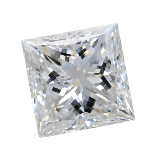 3.04 Carat E VVS2 Princess Lab Diamond