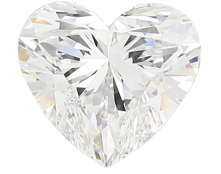 3.08 Carat E VVS2 Heart Lab Diamond