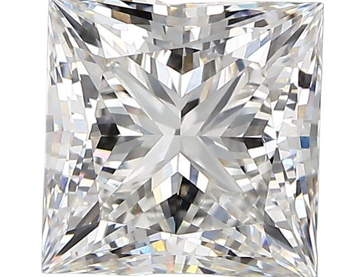 3.05 Carat E VVS2 Princess Lab Diamond