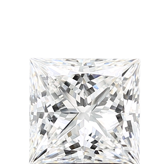 3.04 Carat F VVS2 Princess Lab Diamond