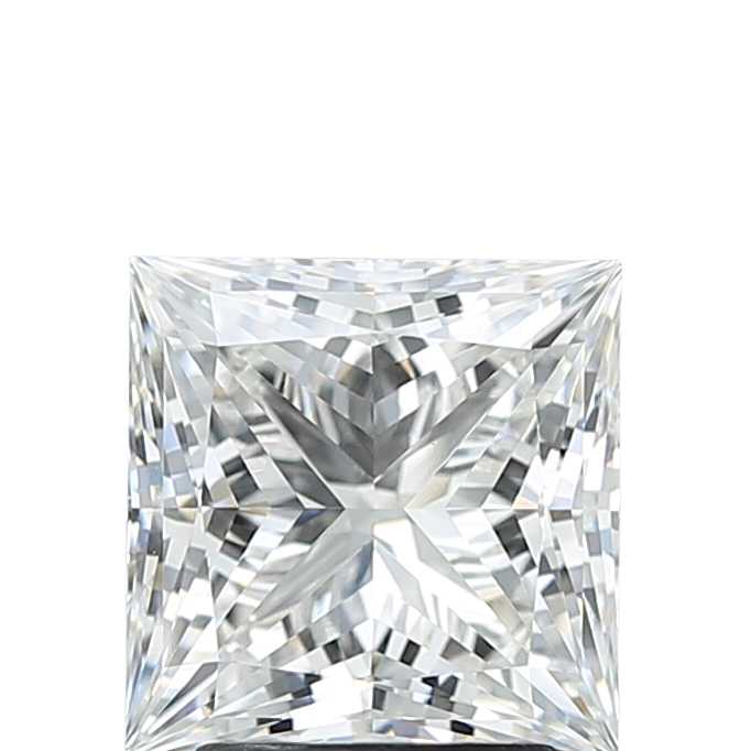 3.02 Carat F VVS2 Princess Lab Diamond