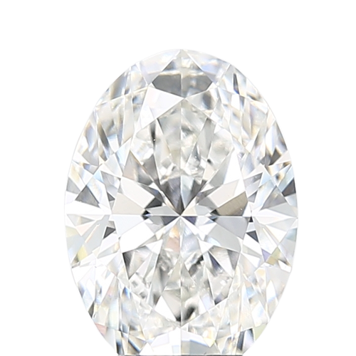 3.07 Carat F VVS2 Oval Lab Diamond