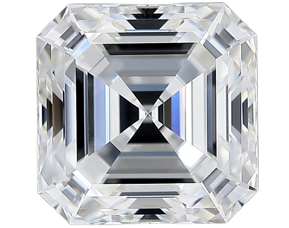 3.13 Carat E VVS2 Asscher Lab Diamond