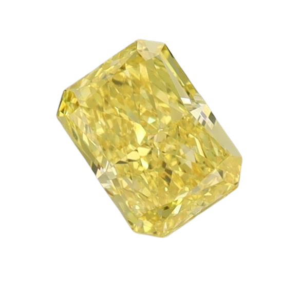 0.8 Carat YELLOW VS1 Radiant Lab Diamond