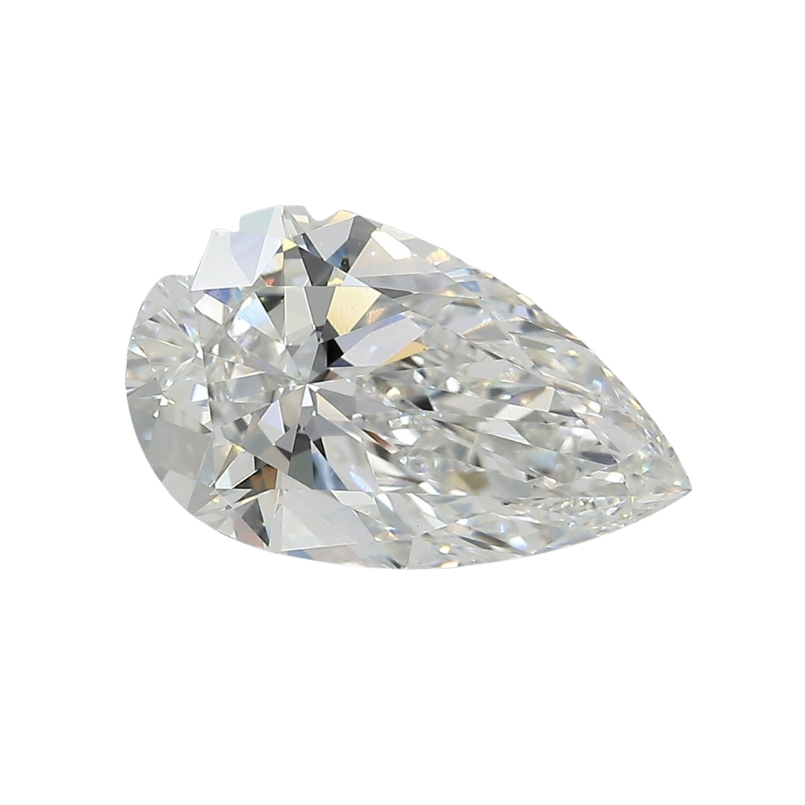 3.49 Carat E VVS2 Pear Lab Diamond